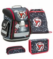 Belmil rugzakset Football Sport 19 L polyester zwart 4 delig - thumbnail