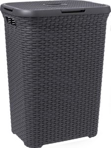 Curver style wasbox 60 liter antraciet