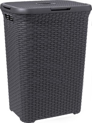 Curver style wasbox 60 liter antraciet