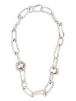 AMBUSH bracelet en argent à détail de chaine