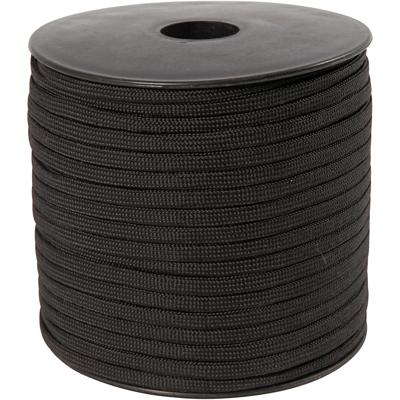 Creativ Company Macramé koord, b: 5 mm, zwart, 50 m/ 1 rol