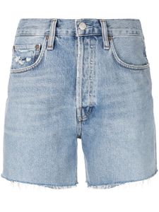 AGOLDE jean Riley à effet usé - Bleu