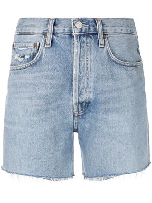 AGOLDE jean Riley à effet usé - Bleu