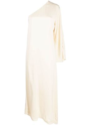 By Malene Birger robe à design asymétrique à une épaule - Tons neutres