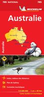 Wegenkaart - landkaart 785 Australië - Australia | Michelin - thumbnail