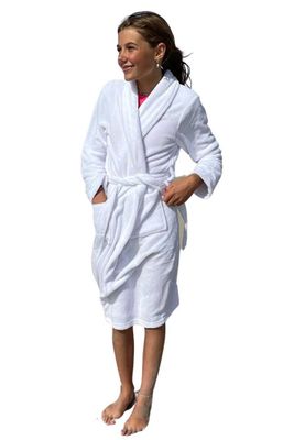 Relax Company kinderbadjas fleece wit