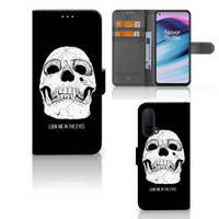 Telefoonhoesje met Naam OnePlus Nord CE 5G Skull Eyes - thumbnail