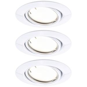 Paulmann 92463 LED-inbouwlamp Set van 3 stuks LED 14.7 W Wit