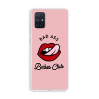 Badass Babes Club: Galaxy A71 Transparant Hoesje