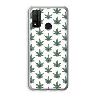 Weed: Huawei P Smart (2020) Transparant Hoesje
