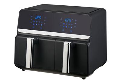 Nexxt 2 in 1 Dubbele Airfryer - Apart Bedienbaar - 5,5 + 3,5 Liter - 2200W