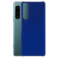 Sony Xperia 5 IV Geruberiseerd Kunststof Hoesje - Blauw