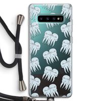 Octopussen: Samsung Galaxy S10 Plus Transparant Hoesje met koord