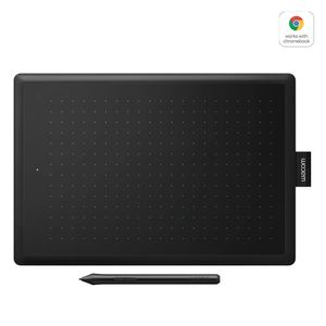 Wacom One by Medium grafische tablet Zwart 2540 lpi 216 x 135 mm USB