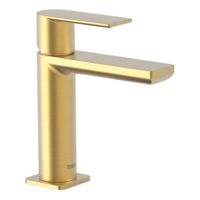 Wastafelkraan Tres Loft | Opbouw | Mengkraan | Standaard model | 1-hendel | Rond | 24k Goud mat