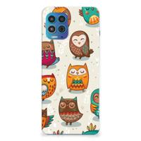 Motorola Moto G100 | TPU Hoesje | Vrolijke Uilen