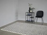 MOMO Rugs - Vloerkleed Diamond Charcoal White (outlet) - 170x240 cm