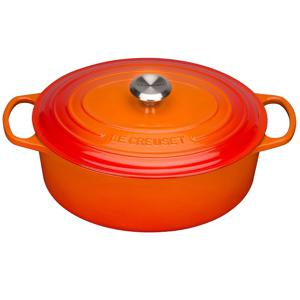 LE CREUSET - Signature - Braadpan ovaal 29cm 4,70l Oranjerood