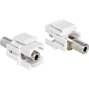 DeLOCK Keystone module Stereo jack 3.5 mm female adapter