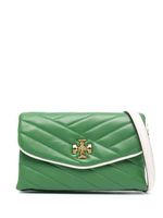 Tory Burch portefeuille Kira en cuir à détails de chaîne - Vert - thumbnail