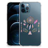 iPhone 12 | 12 Pro Stevig | Bumper Hoesje | Boho Dreamcatcher