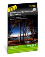 Wandelkaart Terrängkartor Seitseminen Helvetinjärvi Pirkan taival | Finland | Calazo