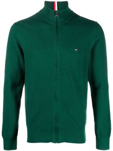 Tommy Hilfiger veste à fermeture zippée - Vert