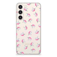 TPU bumper voor Samsung Galaxy S23 Plus Unicorns