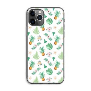 Ananas bladeren: iPhone 11 Pro Max Transparant Hoesje