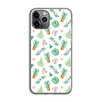 Ananas bladeren: iPhone 11 Pro Max Transparant Hoesje Ananas bladeren: iPhone 11 Pro Max Transparant Hoesje