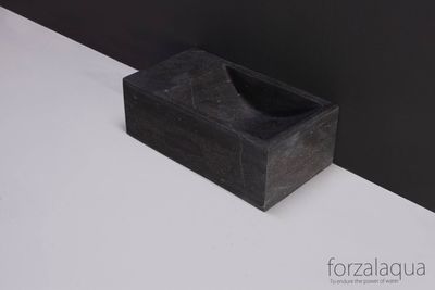 Forzalaqua Venetia XS Fontein links Hardsteen Gezoet