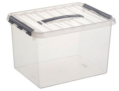 Sunware Q-line opbergbox 22L transparant