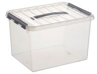 Sunware Q-line opbergbox 22L transparant