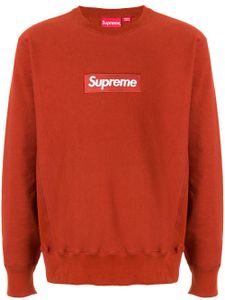 Supreme box logo sweatshirt - Rouge