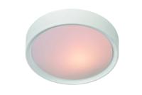 Lucide LEX - Plafonnière - Ø 33 cm - 2xE27 - Wit