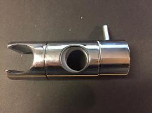 Wiesbaden glijstukje 20 mm tbv Cadans glijstangset chroom