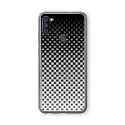 Musketon Halftone: Samsung Galaxy A11 Transparant Hoesje