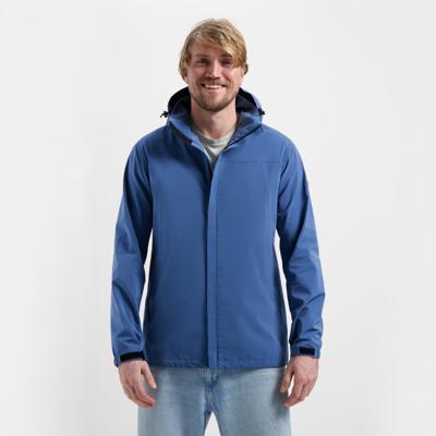Travelin&apos; Men - waterproof jack - Blauw - Maat M