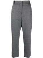 Marni pantalon de tailleur à coupe courte - Gris