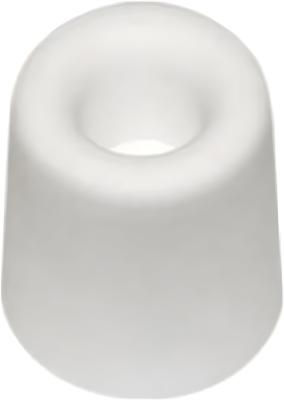 Deurbuffer rubber 35mm wit 2st - Deltafix