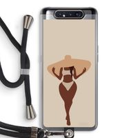 Let's get salty: Samsung Galaxy A80 Transparant Hoesje met koord