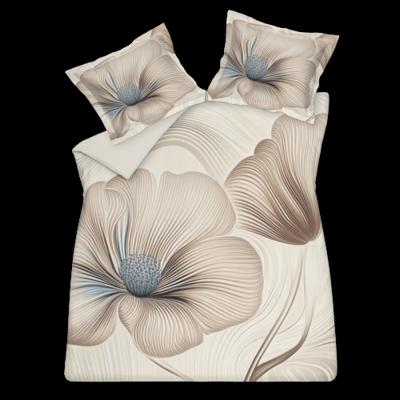 Vandyck Vandyck Dekbedovertrek ROYAL GARDEN cream tan 1-persoons (140x200/220 )