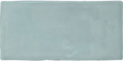 Cifre Cerámica Atlas Wandtegel | 7.5x15 cm | Vintage | Glans Licht blauw