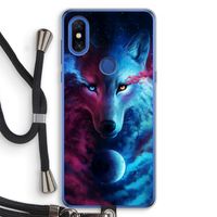 Where Light And Dark Meet: Xiaomi Mi Mix 3 Transparant Hoesje met koord