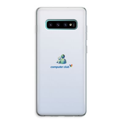 MSN: Samsung Galaxy S10 Plus Transparant Hoesje