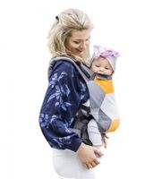 Luna Dream draagzak Grow Up Forest katoen grijs/groen - thumbnail