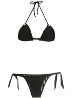 Amir Slama bikini triangle à dos nu - Noir - thumbnail