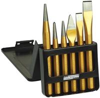 Brüder Mannesmann doorslagen-beitelset in metale (hobby) - 65405