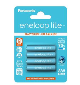 Panasonic Eneloop Lite 4x (AAA/HR03) 550mAh