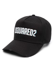 DSQUARED2 casquette à logo imprimé - Noir